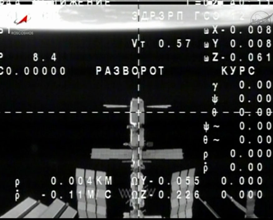 Soyuz Spacecraft Leaves Space Station with US-Russian Crew